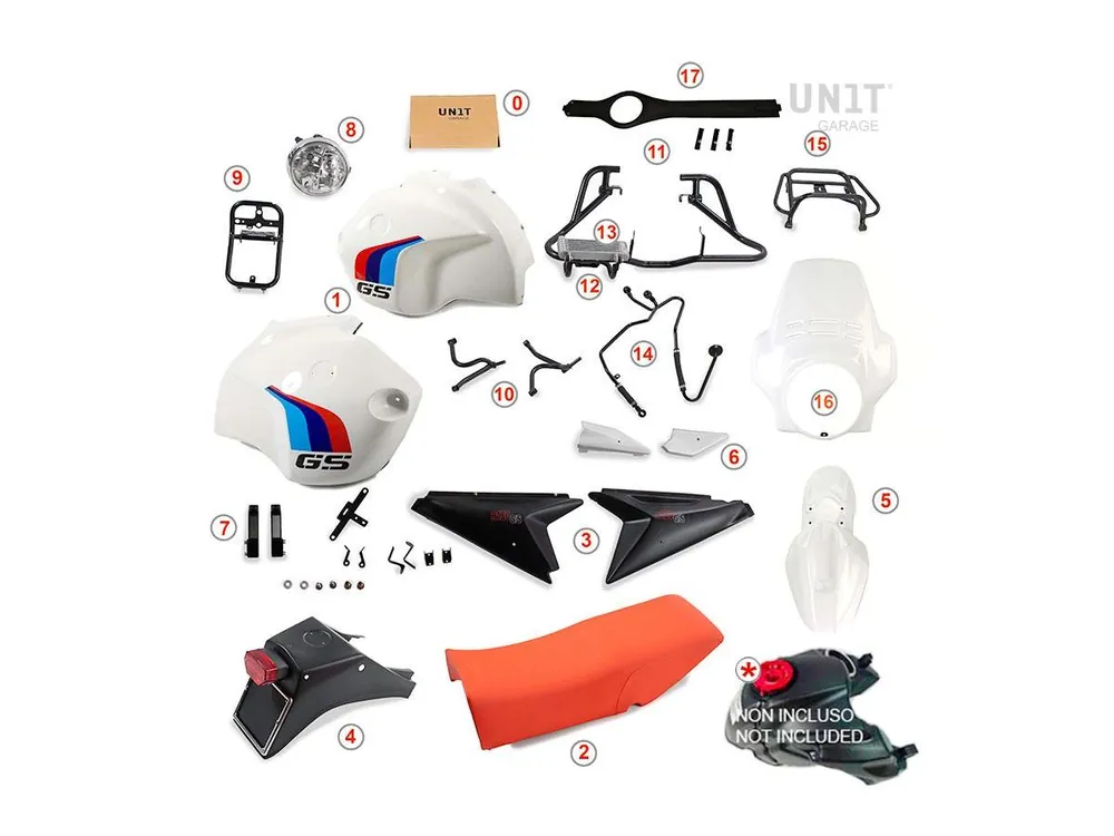 BASIC KIT UNIT GARAGE BMW R 1200 GS / ADV 2004-2007- A Buon Prezzo
