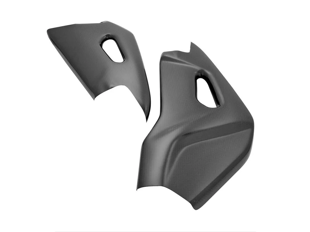 Subito Disponibile COPPIA PROTEZIONI FORCELLONE CARBONIO LUCIDO LIGHTECH APRILIA RSV4 1100 FACTORY 2021-2025-