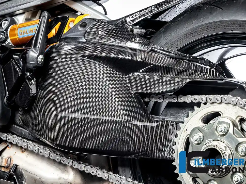 COVER FORCELLONE CARBONIO LUCIDO ILMBERGER DUCATI DIAVEL 1260 2019-2022- Promo Stagionale