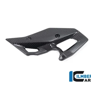 PROTEZIONE POGGIAPIEDI SINISTRO CARBONIO LUCIDO ILMBERGER BMW R 1300 GS 2023-2025- Pagamento Sicuro