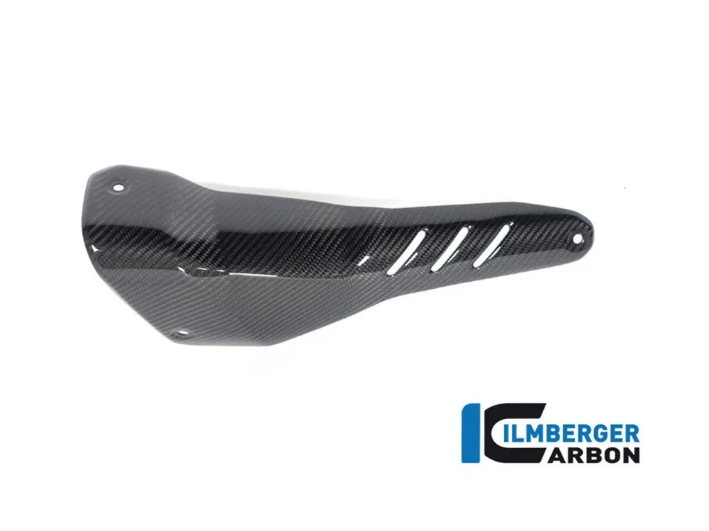PROTEZIONE SILENZIATORE SCARICO CARBONIO LUCIDO ILMBERGER APRILIA RSV4 2021-2024- Occasione