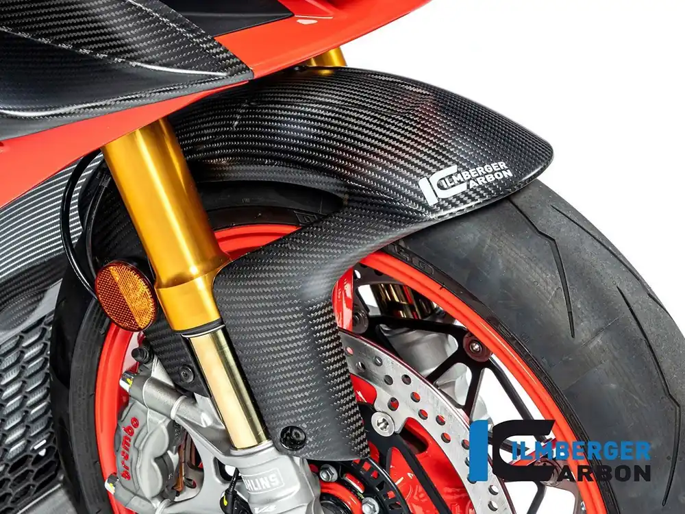 PARAFANGO ANTERIORE CARBONIO OPACO ILMBERGER APRILIA RSV4 2021-2024- Popolare
