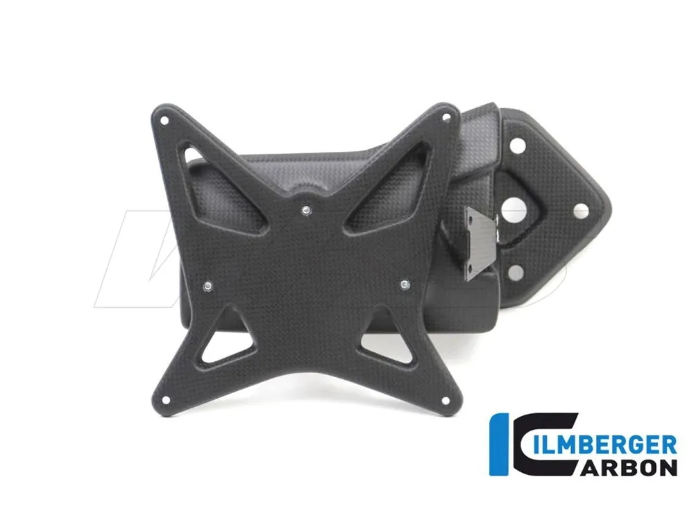 Spedizione Espresso PORTATARGA OPACO CARBONIO ILMBERGER DUCATI DIAVEL 1260 2019-2022-