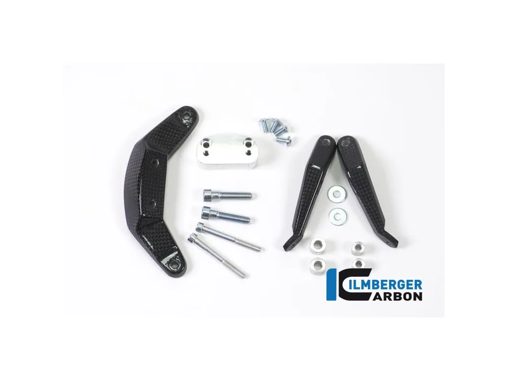 Prezzo Basso KIT ATTACCHI COVER MANUBRIO CARBONIO ILMBERGER BMW R NINE T 2014-2016-