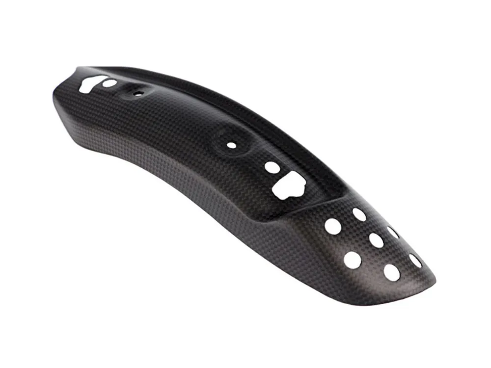 Promozione SUPPORTO PARACALORE COLLETTORE CARBONIO OPACO CNC RACING DUCATI MONSTER 797 2017-19-