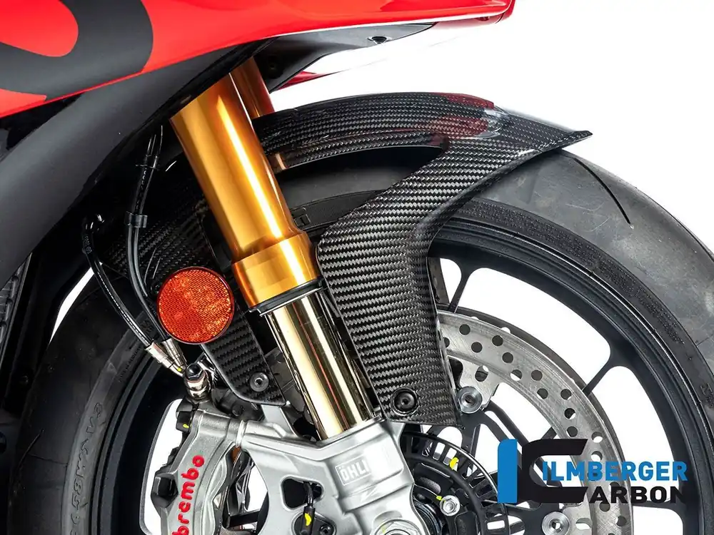 Compra Online PARAFANGO ANTERIORE CARBONIO LUCIDO ILMBERGER APRILIA TUONO V4 2021-2024-