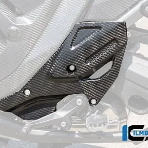 PROTEZIONE POGGIAPIEDI SINISTRO CARBONIO OPACO ILMBERGER BMW R 1300 GS ADVENTURE 2024-2025- Reso Gratuito