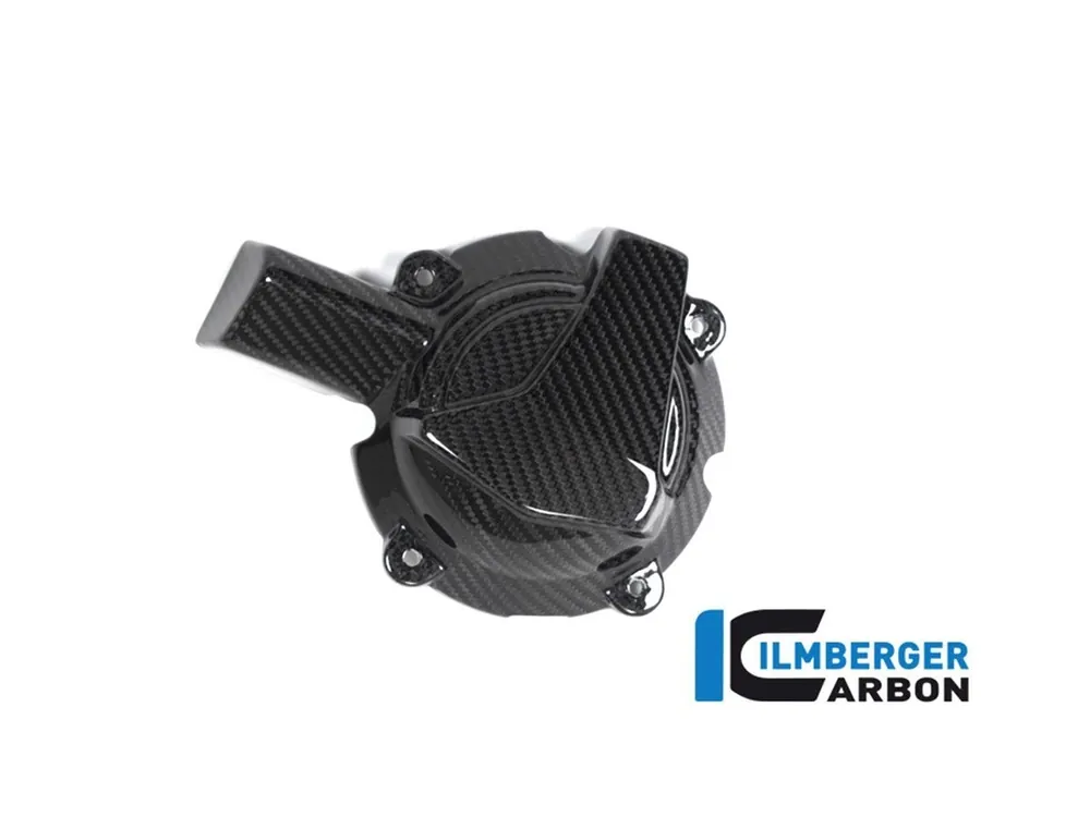 Esclusivo COVER PROTEZIONE ALTERNATORE CARBONIO ILMBERGER BMW M 1000 RR 2021-2025 RACING-