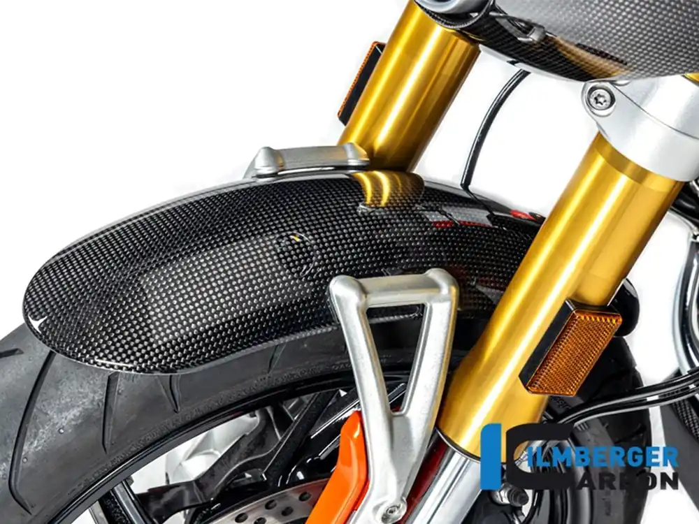 Professionale PARAFANGO ANTERIORE CARBONIO LUCIDO ILMBERGER BMW R12 NINET 2024-