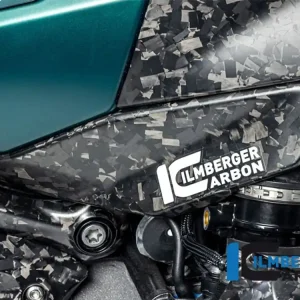 COVER SERBATOIO INFERIORE DESTRO BLACK DIAMOND CARBON OPACO ILMBERGER BMW R 1300 GS 2023-2025- Nuovo Arrivo