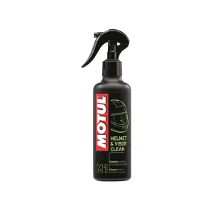 PULITORE ESTERNO CASCO VISIERA MOTUL HELMET & VISOR CLEAN 250ML M1- Subito Disponibile