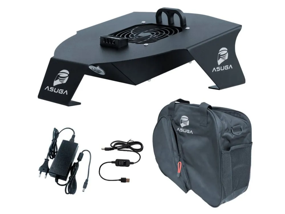 Esclusivo ASCIUGA CASCO EVO ASUGA SPINA EU 110-220V NERO UNIVERSALE-