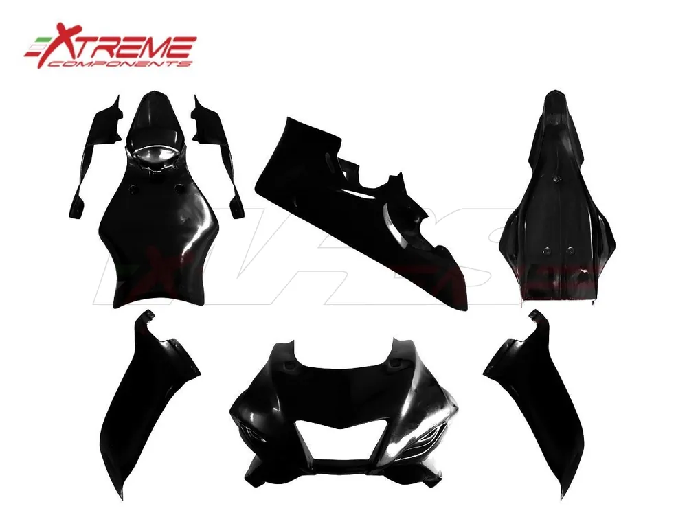 CARENA COMPLETA + CODONE EXTREME COMPONENTS EPOTEX YAMAHA R6 2017-2025- Miglior Prezzo