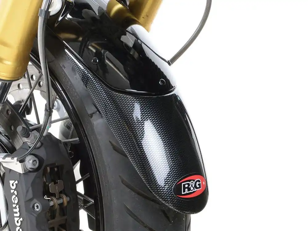 Sconto ESTENSIONE PARAFANGO ANTERIORE CARBON LOOK R&G KTM 990R SUPER DUKE-