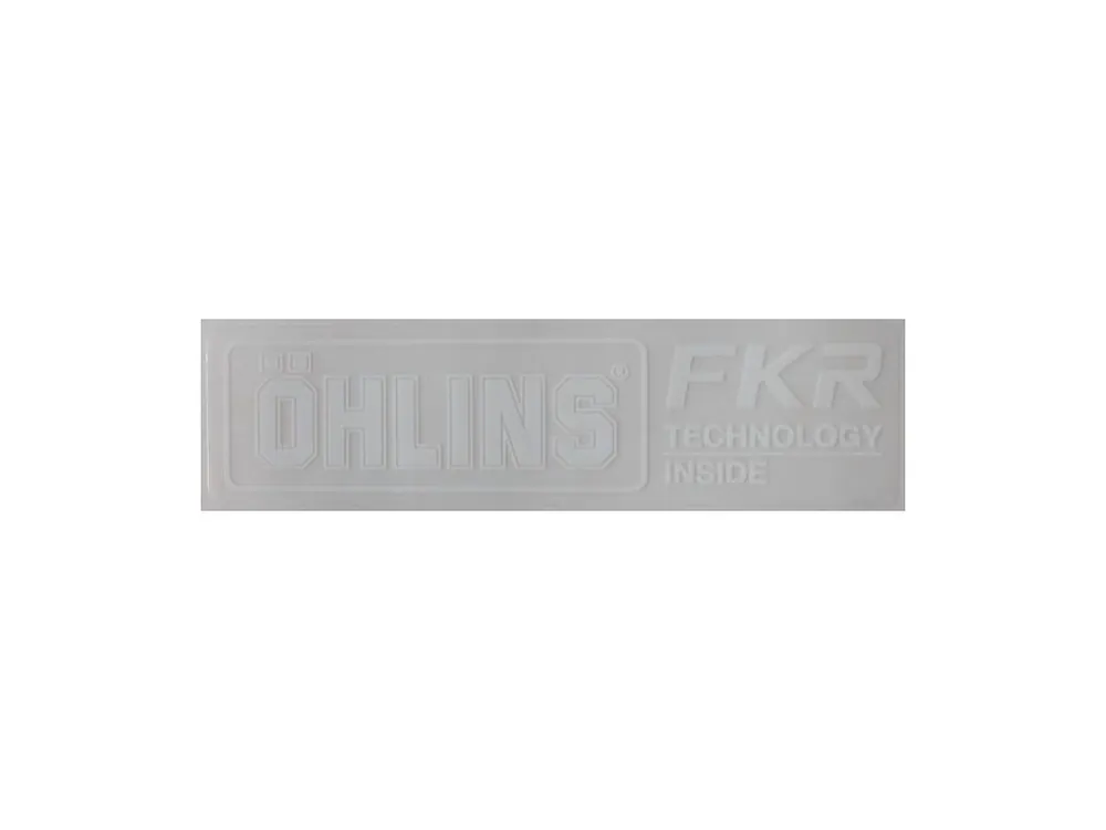 ADESIVO OHLINS FKR BIANCO / TRASPARENTE 19X73 MM- Compra Online