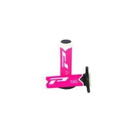 Offerta Speciale Manopole Moto 788 Bianco/Fucsia/Nero