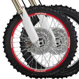 Adesivi Cerchi Honda Racing Rosso Promo Stagionale