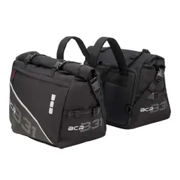 Prezzo Basso Borse laterali da moto B31 - 25-35 litri Nero
