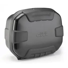 Popolare Valigia GIVI MONOKEY Trekker II in alluminio nero, 35 lt - TRK35B