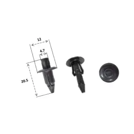 RIVETTO IN PLASTICA RMS SUZUKI 09409-06314-5PK - 121832005 A Buon Prezzo
