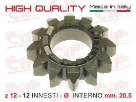 INGRANAGGIO AVVIAMENTO z12-12 INNESTI-Ø INTERNO mm.20,5 - CIF - 5011 Vendita Finale