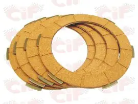 Occasione SERIE DISCHI FRIZIONE LAMBRETTA LI (4 PEZZI) - CIF - 4015