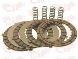 SR.DISCHI FRIZIONE NORMALE CPL.(N. 4+2+1 DISCHI + 4 MOLLE) - CIF - 7758-C Prezzo Basso