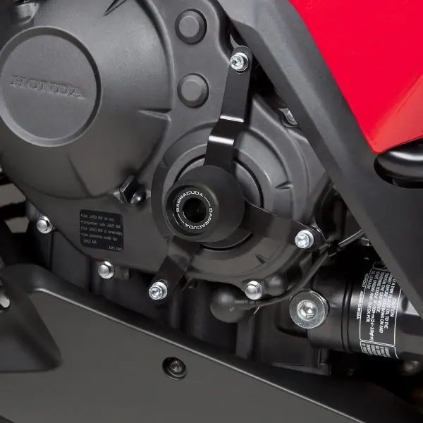 BARRACUDA Kit Tamponi Paratelaio per HONDA CBR 1000RR 2008-2016 Solo Oggi