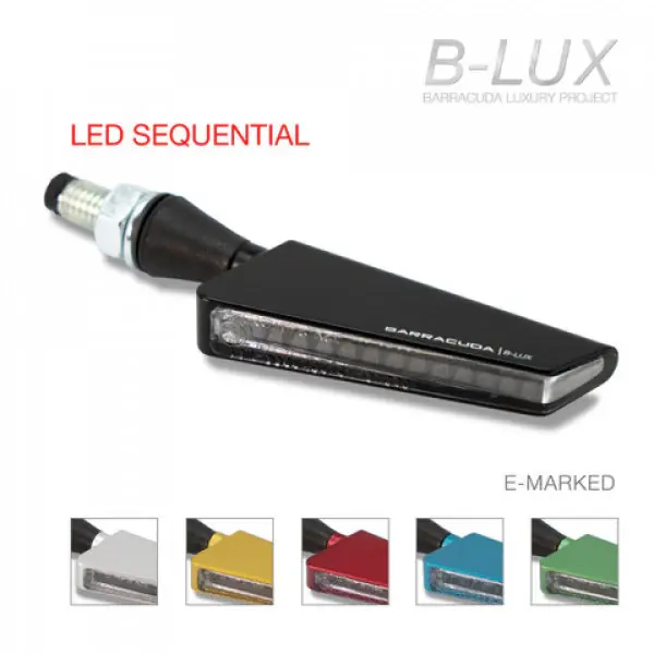Miglior Prezzo BARRACUDA Frecce indicatori di direzione Led Moto SQ-LED B-LUX UNIVERSALI OMOLOGATI