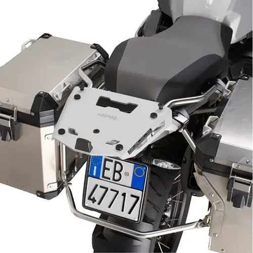 Prezzo Conveniente GIVI Attacco posteriore in alluminio anodizzato specifico per bauletto MONOKEY® SRA5112 per BMW R1200GS ADV 2014