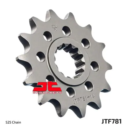 Nuovo Arrivo Pignone JT Sprockets JTF781 Racing Alleggerito per Benelli, Catena 525, Denti 14