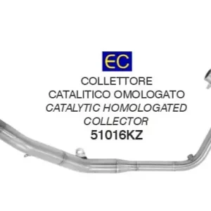 ARROW Collettore catalitico omologato per Honda CB 125 R 2018-2020 Compra Oggi Stesso