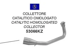 ARROW Collettore catalitico omologato per scarico Urban per Honda PCX 150 2012-2013 Reso Gratuito