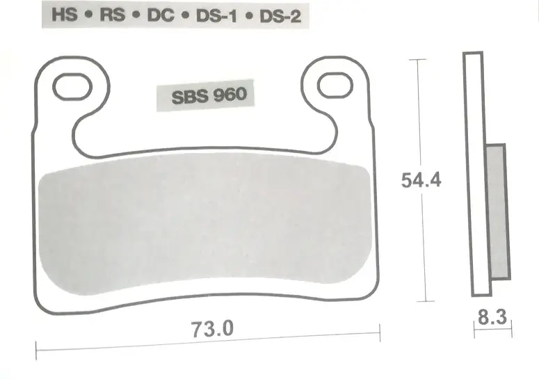 Vendita Finale Pastiglie Freno Anteriori SBS per BMW R 1250 GS 2019-2023
