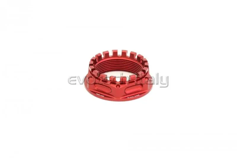 Economico EVOTECH DADO RUOTA MOZZO POSTERIORE MONOBRACCIO DUCATI M38X1,50 ROSSO