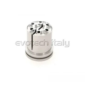 EVOTECH GHIERA DADO ERGAL CANOTTO DI STERZO DUCATI M 35x1 COLORE ARGENTO Quantità Limitata