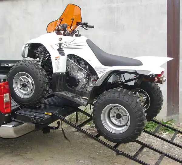 ISOTTA coppia scalette pieghevoli per atv con cinture di sicurezza Ultime Pezzi