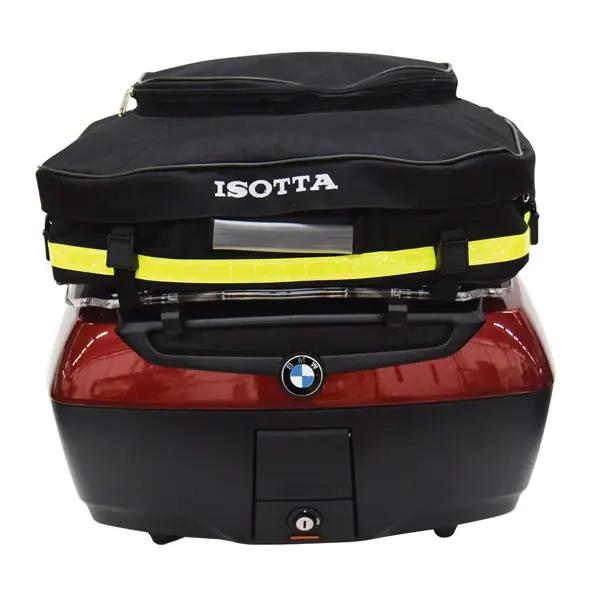 Professionale ISOTTA Borsa nera 28LT per portapacchi POSTERIORE BMW R1200 RT (07/2014>2018) / R1250 RT (2019>) / K1600 GT (2010>)