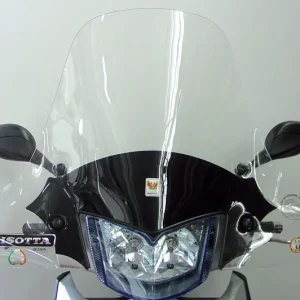 ISOTTA Parabrezza media protezione per KYMCO PEOPLE S 300 2008 - 2013 CON SERIGRAFIA ANTI REFRAZIONE SOLARE Promozione Esclusiva