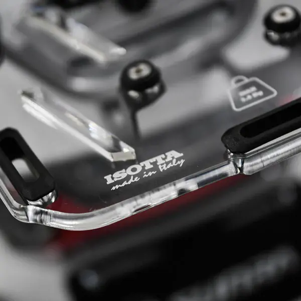 Promo Stagionale ISOTTA PORTAPACCO IN PLEXY TRASPARENTE  per sunra Robo-s