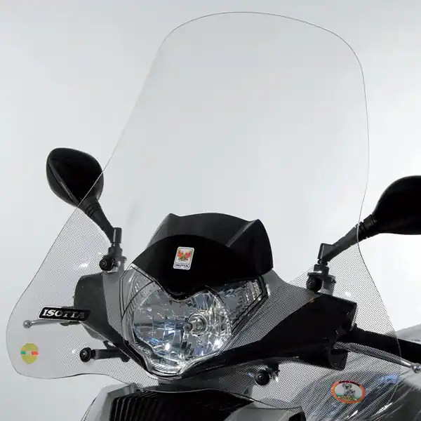 Nuovo Arrivo ISOTTA Parabrezza media protezione per KYMCO PEOPLE 125i - 300i - 200i CON SERIGRAFIA ANTI REFRAZIONE SOLARE