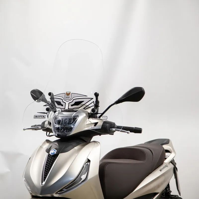 Offerta Limitata ISOTTA Parabrezza Media Protezione per PIAGGIO BEVERLY 300- 400 HPE 2021 - 2022