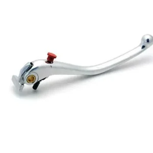 Leva freno Alluminio Lucidato con pomello rosso per Aprilia, Ducati, Professionale