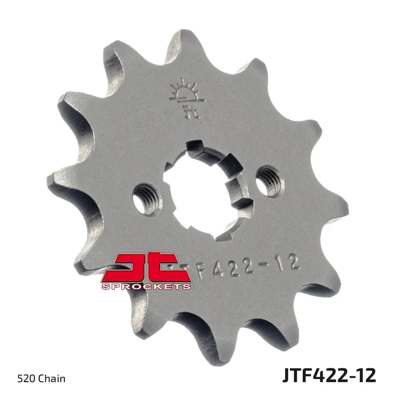 PIGNONE JT Sprocket per Yamaha YZ125, Suzuki GT 200, Kawasaki KX 125, passo 520 Spedizione Gratuita