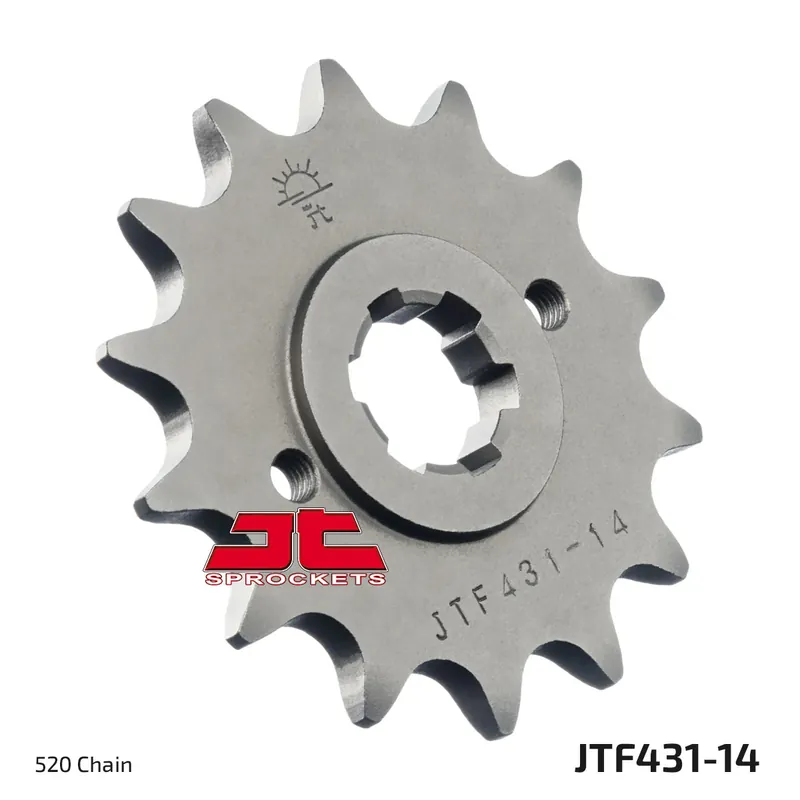 PIGNONE JT Sprocket per Suzuki RM 400, RM 465, RM 250, passo 520 Nuova Collezione