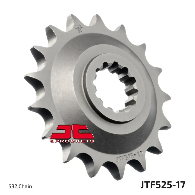 PIGNONE JT Sprocket per Kawasaki ZX-10 TomCat 1988-1990, passo 532 17 denti Offerta Speciale