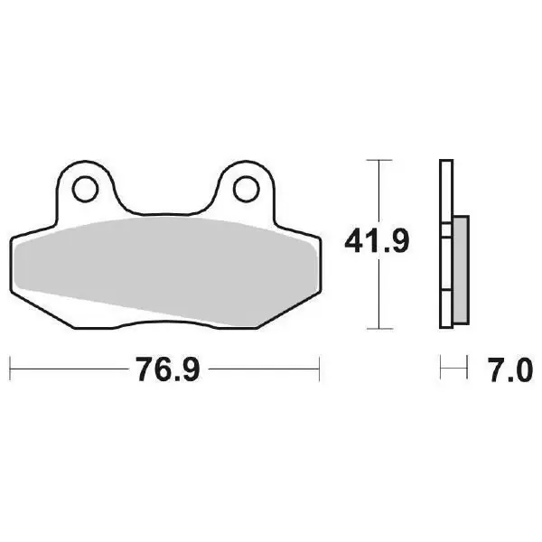PASTIGLIE FRENO SBS 103HM 656103HM GARELLI JOKER 2 125 2002 Esclusivo