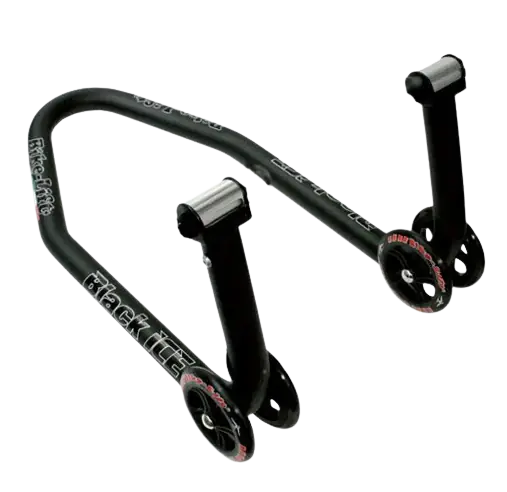 Cavalletto anteriore moto universale regolabile Bike-Lift Black Ice - senza adattatore Non Perdere