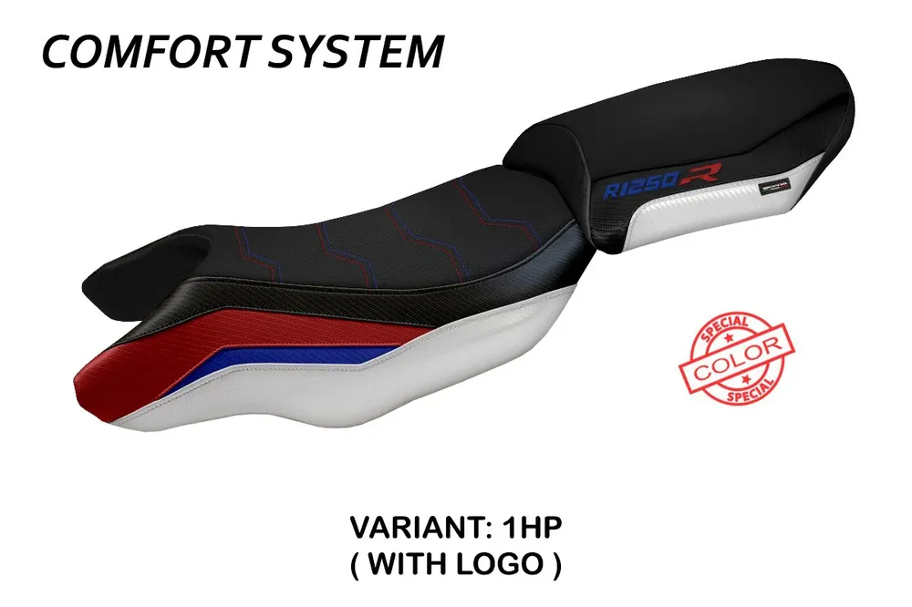 Rivestimento sella compatibile BMW R 1250 R (19-23) modello Puma special color comfort system Nuovo Arrivo
