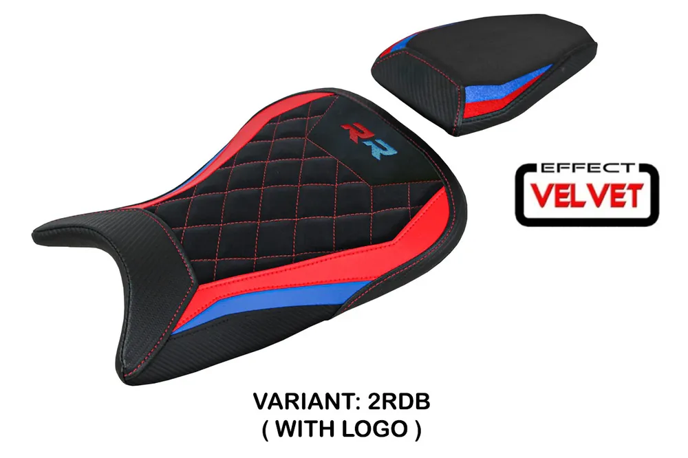 Rivestimento sella compatibile BMW S 1000 RR (19-23) modello Waal Velvet Direttamente Dal Produttore